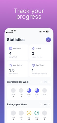 Gymmy – Fitness tracker screenshot