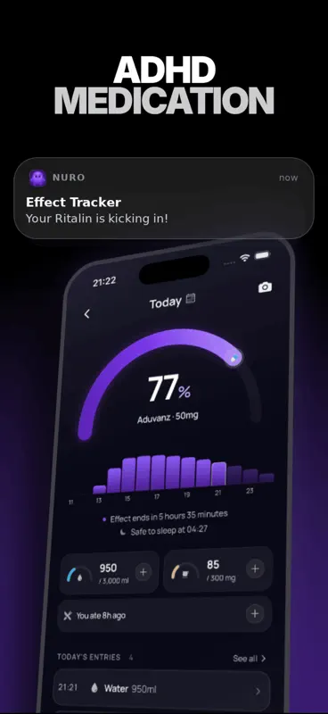 Nuro ADHD Medication Tracker screenshot 1 of 8