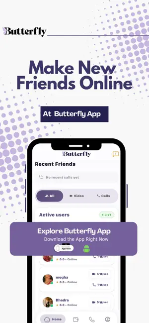 Butterfly Calling App iPhone screenshot 2