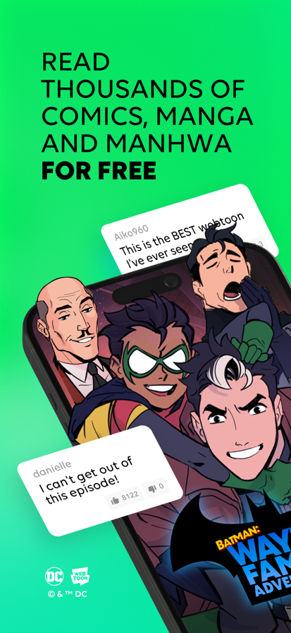 WEBTOON: Manga, Comics, Manhwa Screenshots