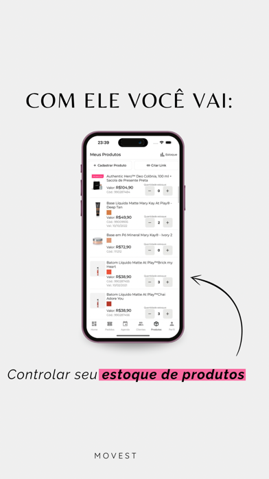 Movest - Gestão de vendas Screenshot