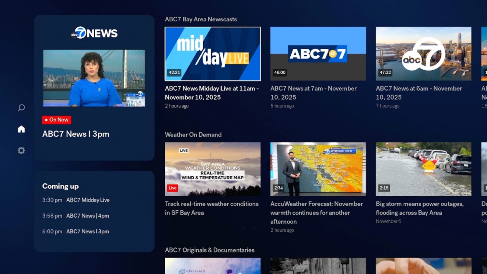 ABC7 Bay Area apple_tv screenshot 2