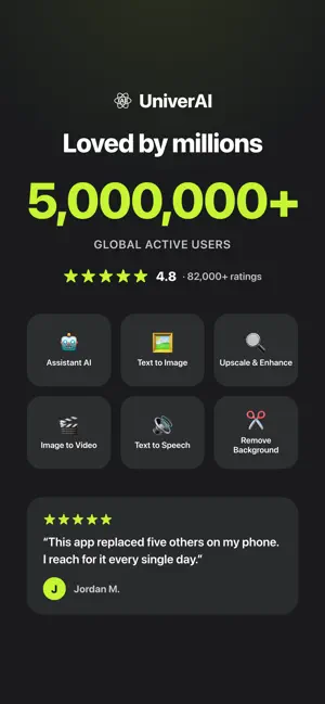 UniverAI: AI Chat Assistant screenshot 1