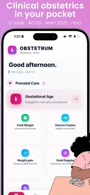 Obstetrum: OB-GYN Calculator screenshot 1