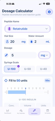 PeptideTrak Screenshot 2 of 4