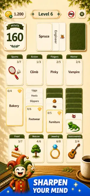 Solitaire Word Adventure screenshot 1