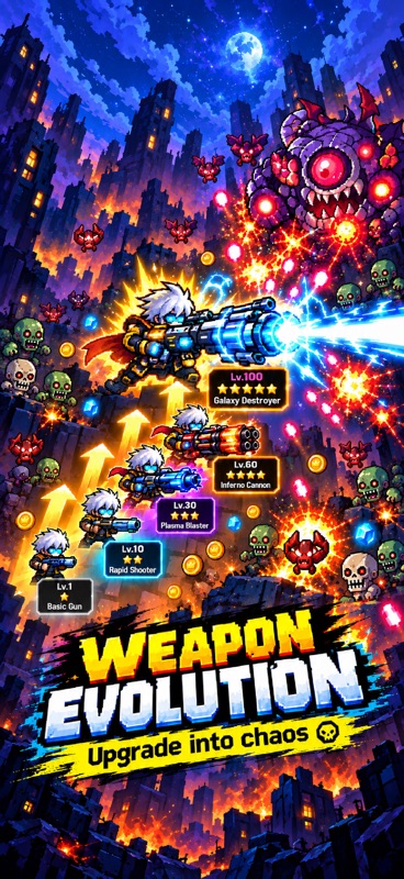 Crazy Gunner: Pixel Survivor screenshot 6