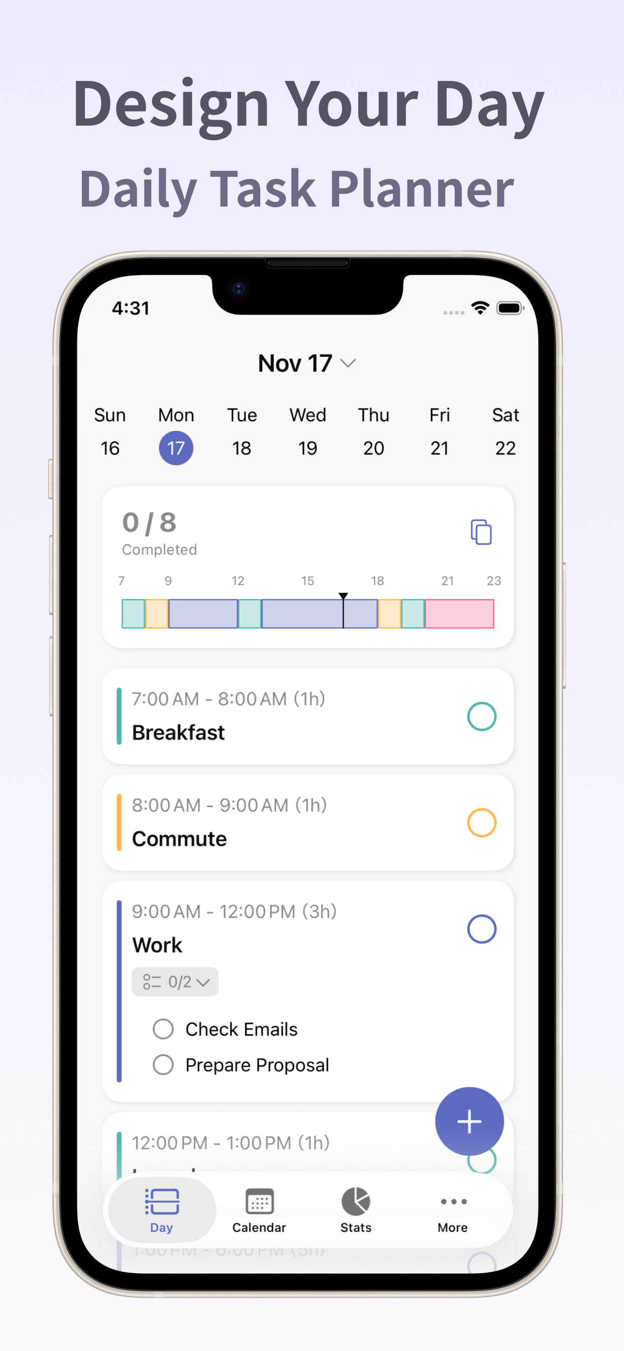 Daily Task Planner MyDailyTime