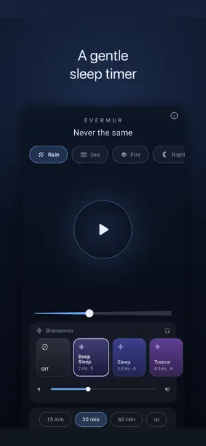 Evermur: Sleep & Rain Sounds screenshot 4