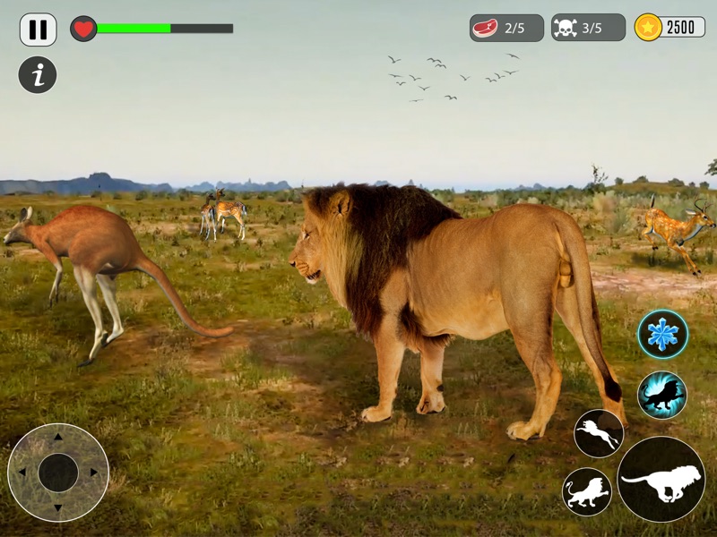 Lion Simulator Animal Survival screenshot 7