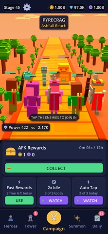 Voxel Craft: Idle RPG screenshot 2