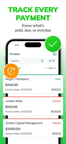 Business Invoices & Receipts screenshot