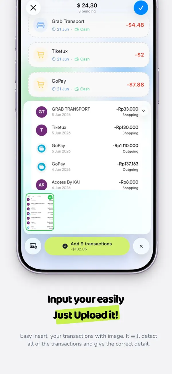 Screenshot #3 pour Waltly — Smart Wallet Tracker