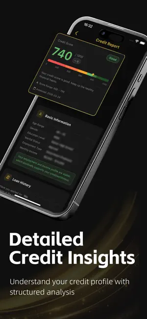 KelolaCredit:Credit Insights iPhone screenshot 4