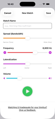 Tinnitus Sync Screenshot 3 of 5