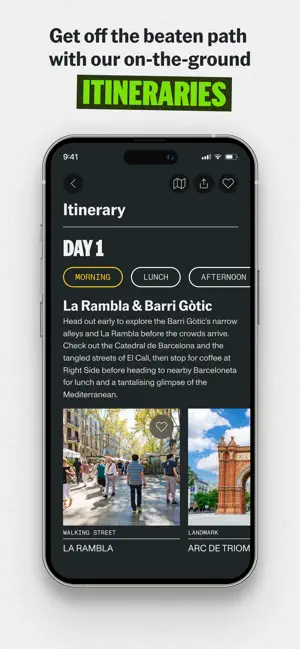 Lonely Planet: Plan + Travel iPhone screenshot 3