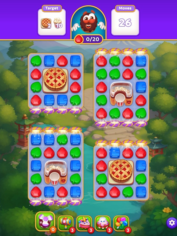 Jolly Match 3 - Puzzle Game iPad screenshot 10 - Games app