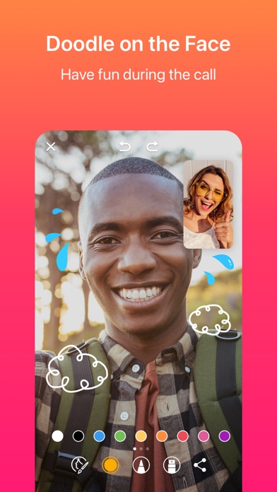 Screenshot #3 pour JusTalk - Chat vidéo et appels