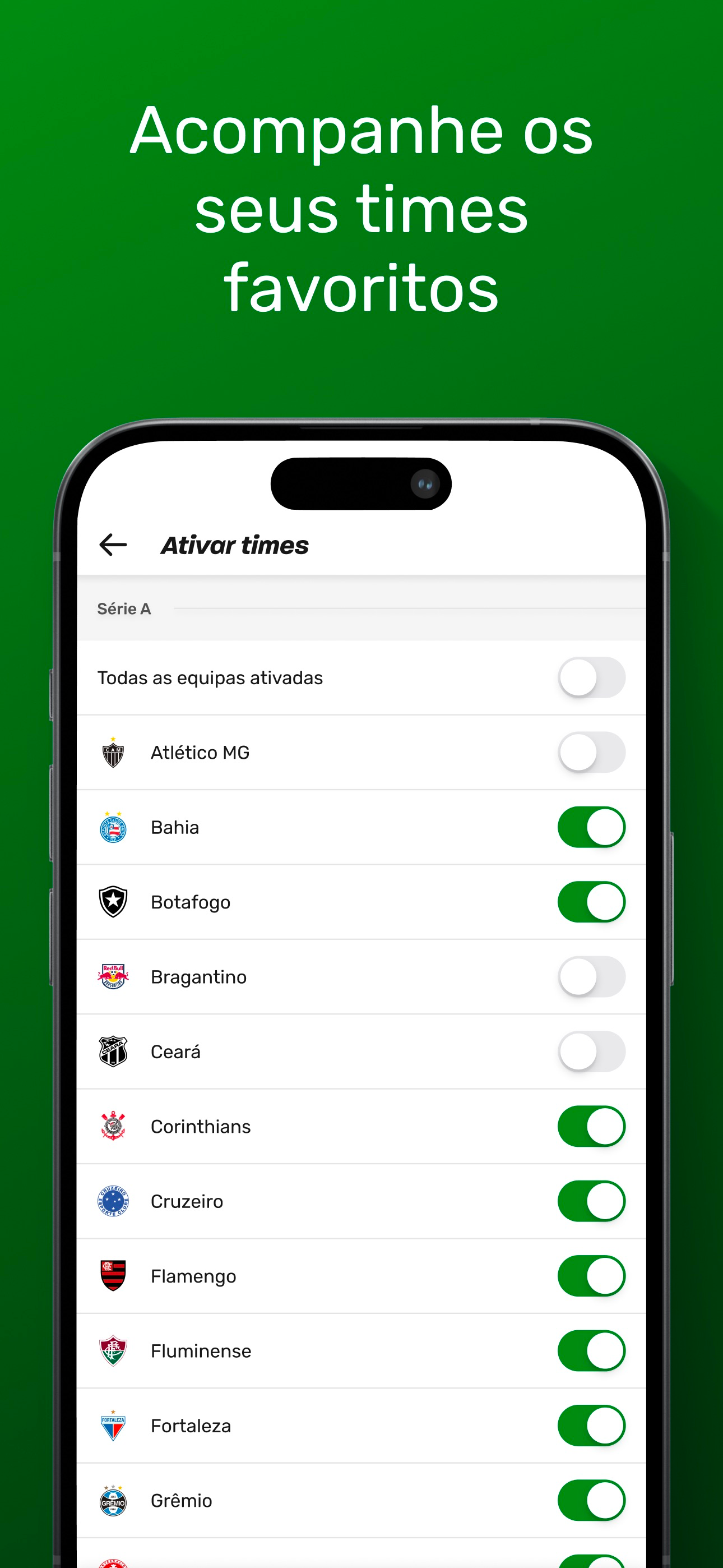 AlertaGol - Placar de Futebol