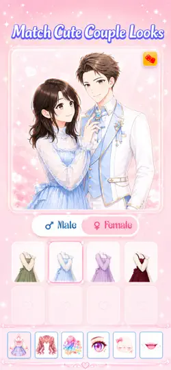 Captura de pantalla de Anime OC: Avatar Maker en iPhone 2