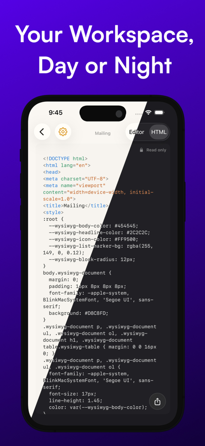 HTML Editor + Viewer 的 App Store 截图 7