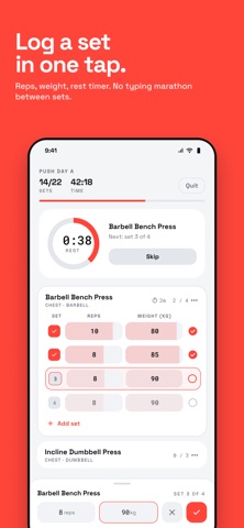 Workout Tracker & Gym Planner Screenshot 1 of 6