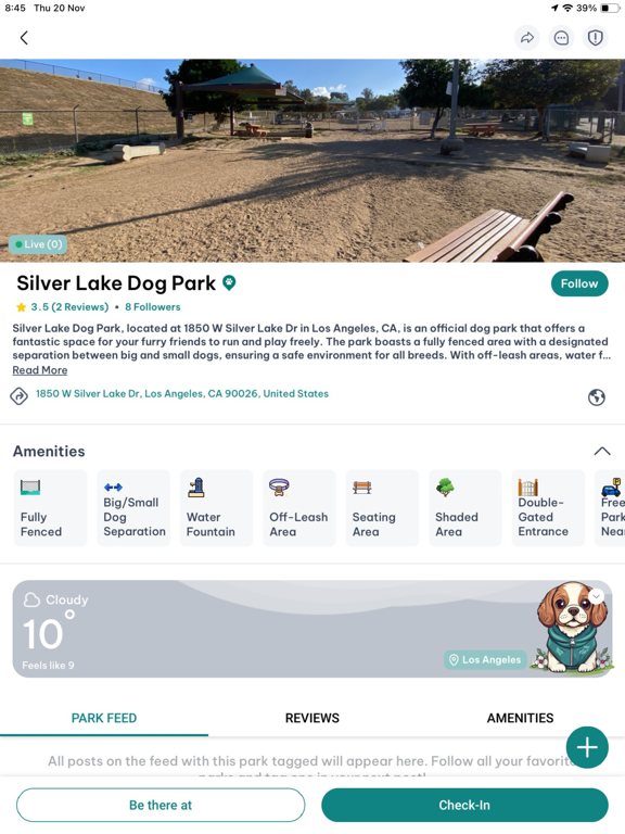 DogPack: Dog Friendly Spots iPad screenshot 5 - Lifestyle app