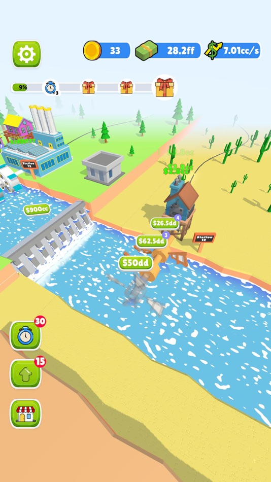 #3. Water Power! (iOS) 由: Voodoo