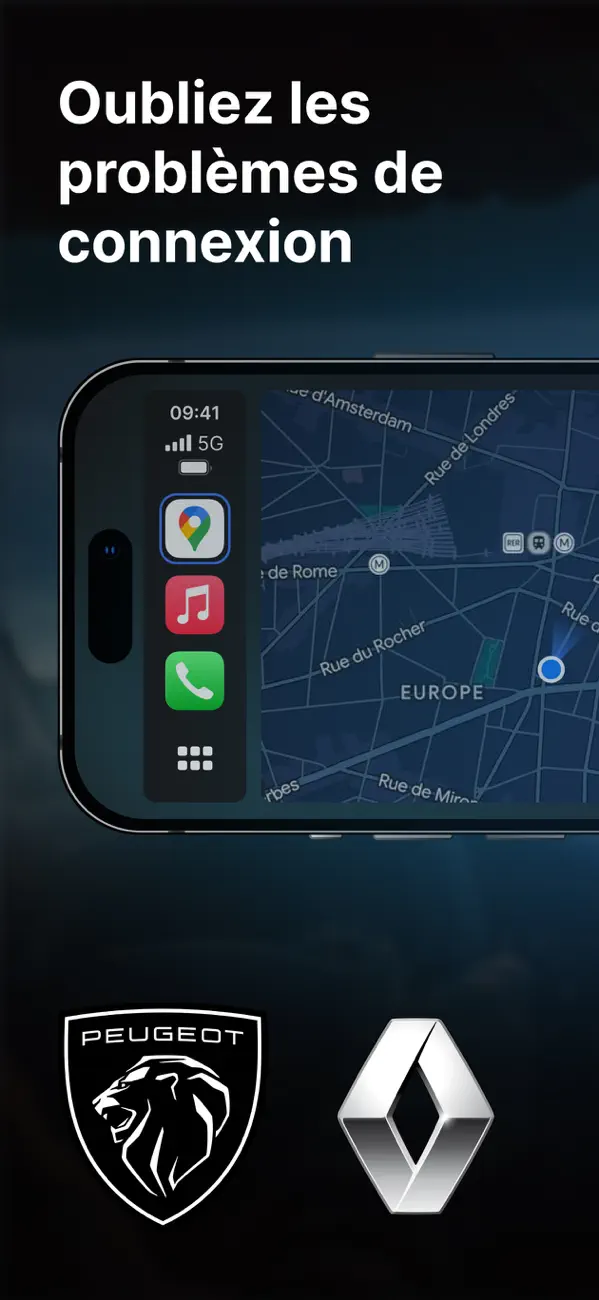 Screenshot #1 pour Car Connect, Play CP Link