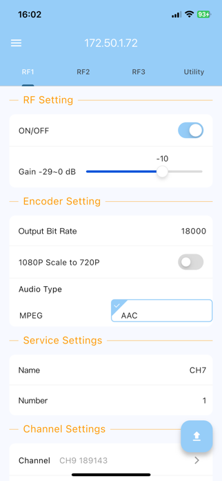 ZinModulator ISDB-T Screenshot 2 of 3