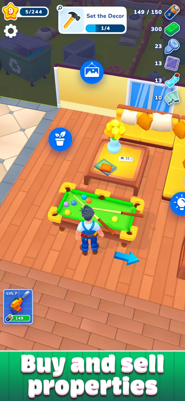 Renovation Day: House Makeover Hack screenshot 9 - game app interface