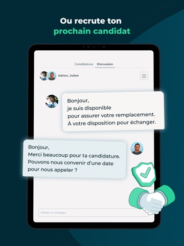 App'Ines - Recrutement Santé iPad screenshot 2