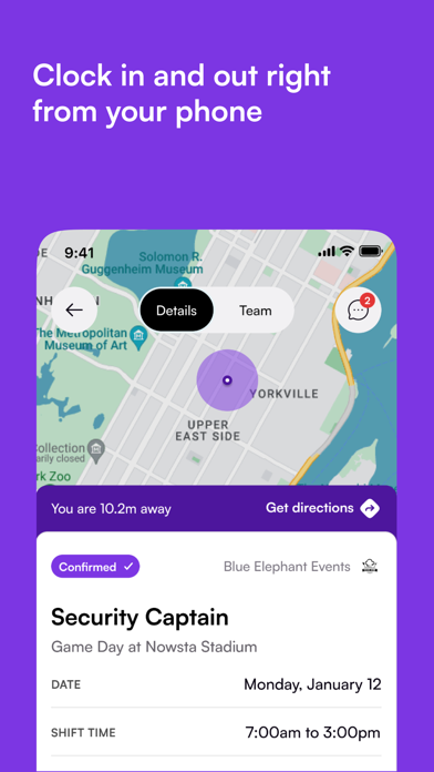 Nowsta: Workers iPhone screenshot 4 - Business app