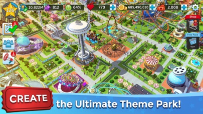 RollerCoaster Tycoon NETFLIX Screenshot