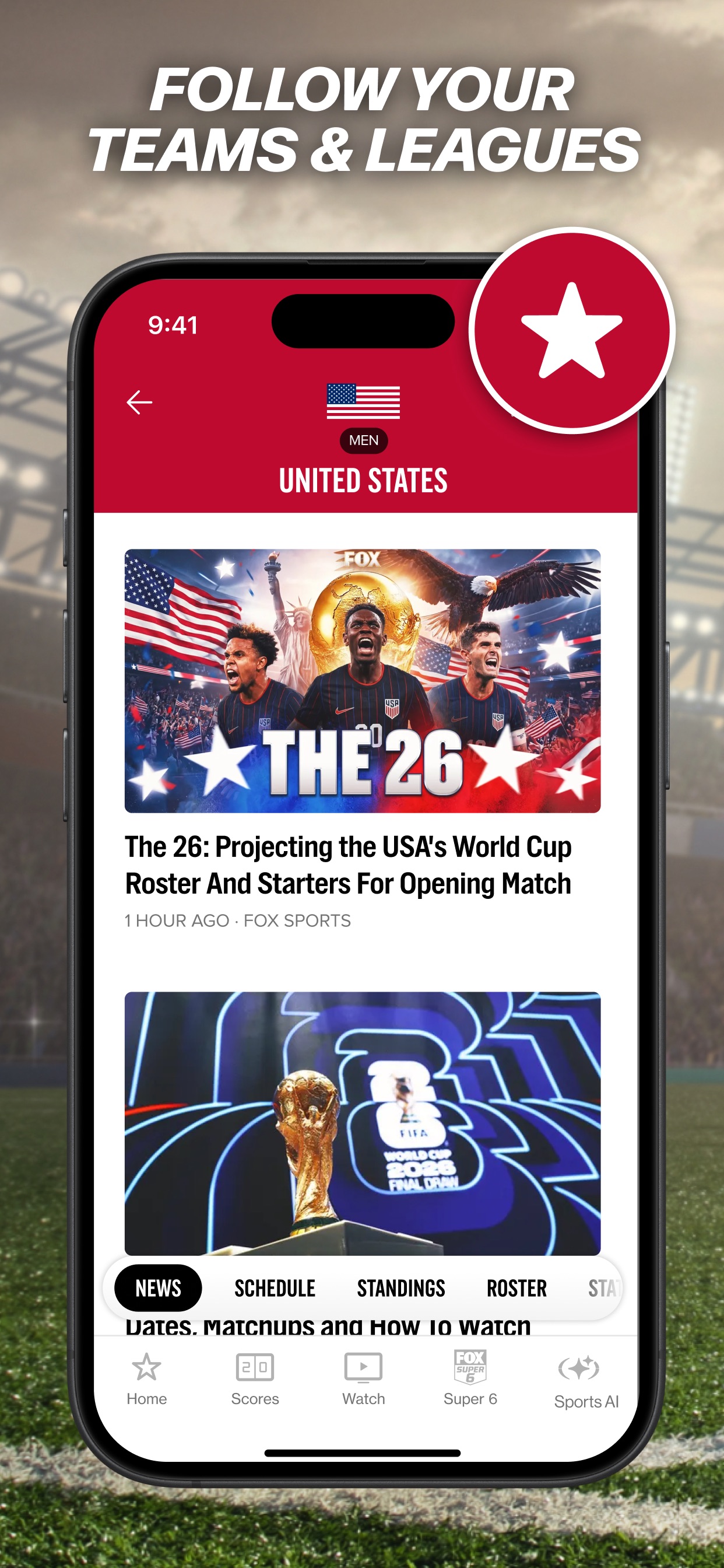 FOX Sports: Watch Live Games screenshot 3