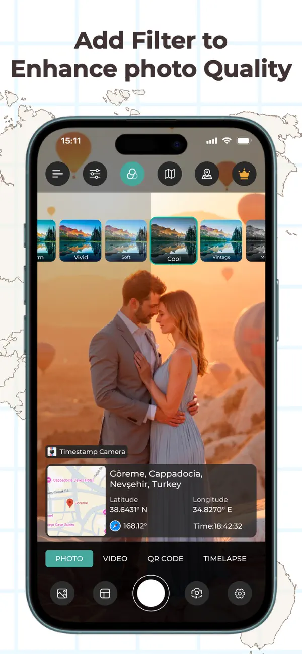 #5. Timestamp Camera & GPS Camera (iOS) 由: Janvi Lathiya
