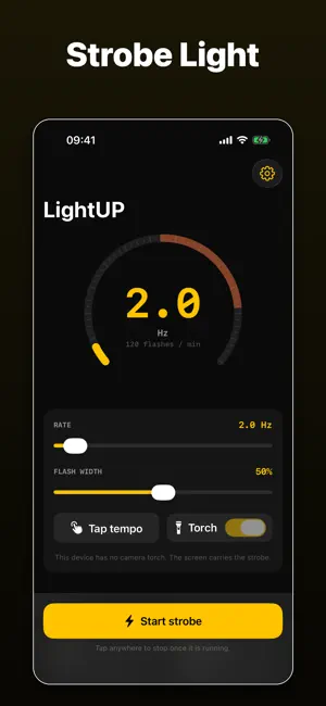 Strobe Light - LightUP screenshot 1