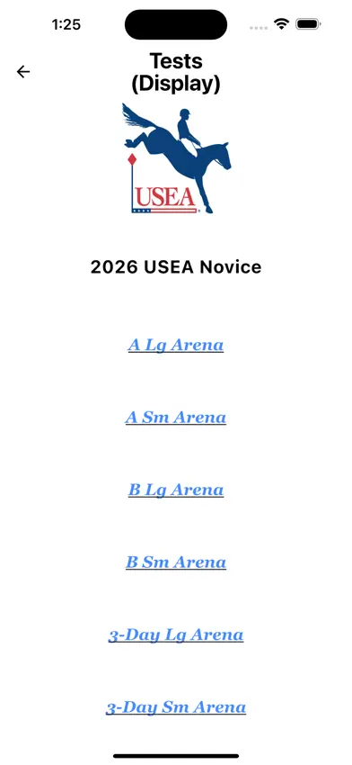 2026 USEA Judges Diagrams screenshot 2