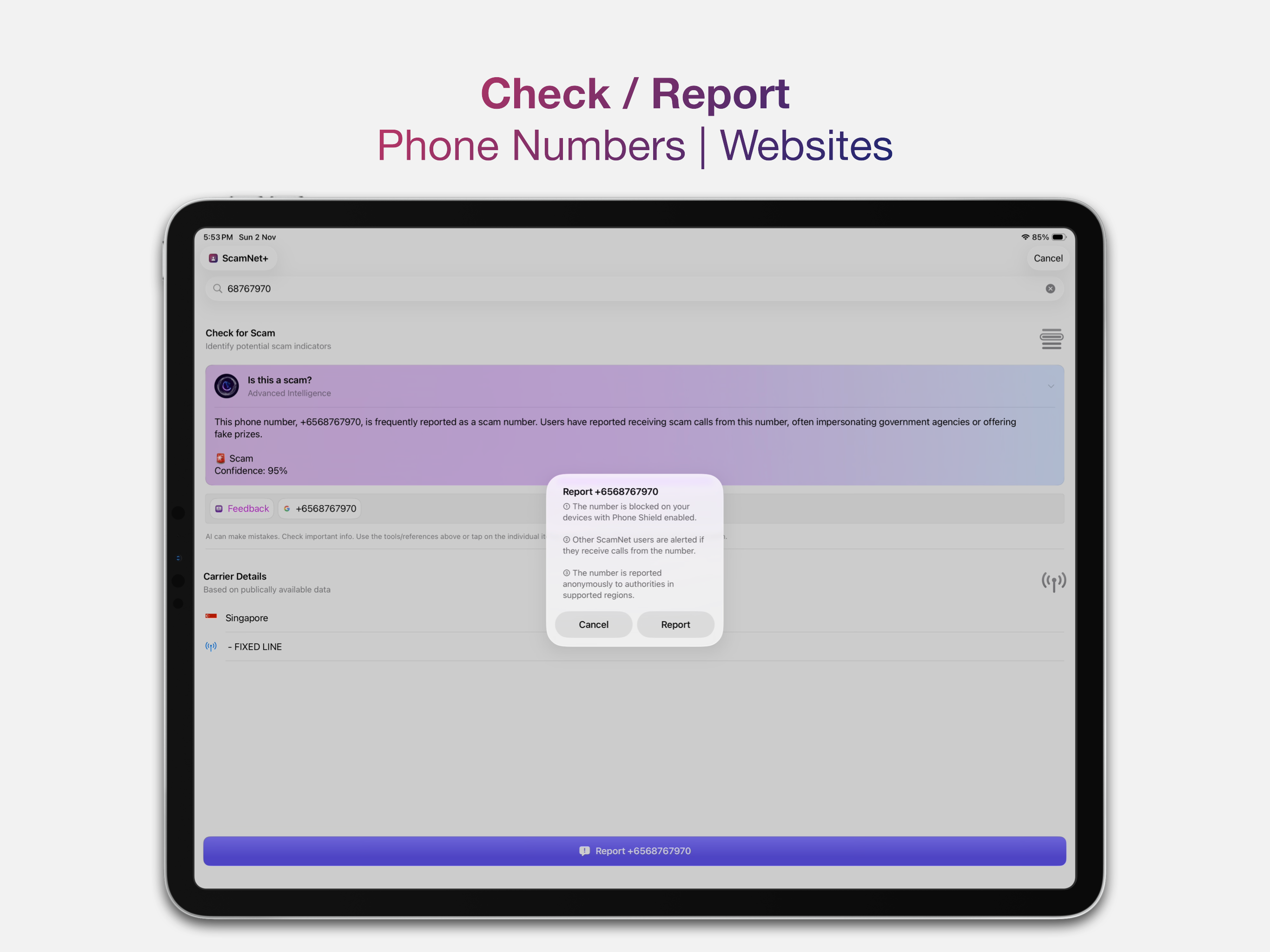 ScamNet Security