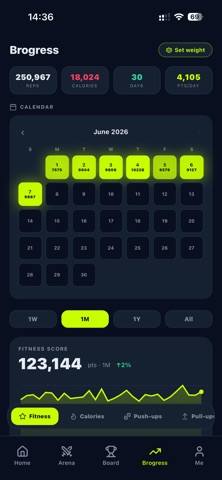 Brogress: Calisthenics RPG Screenshot 2 of 5