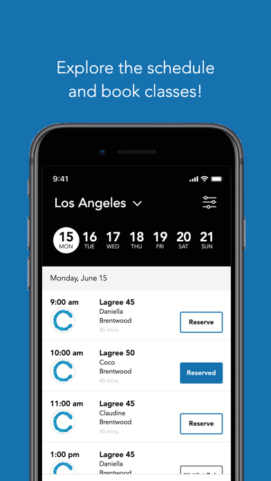 Live Lagree iPhone screenshot 3 - Health & Fitness app