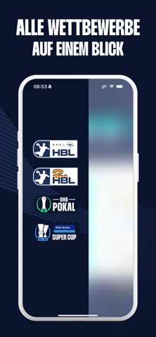 Opel Handball-Bundesliga iPhone screenshot