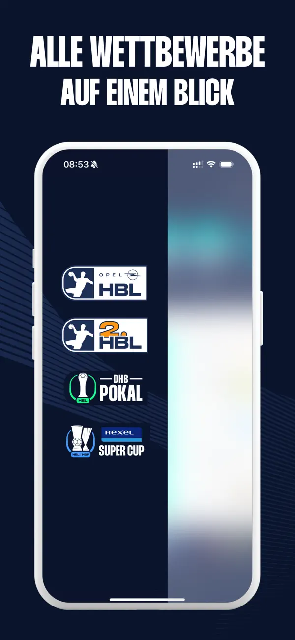 Screenshot #1 pour Opel Handball-Bundesliga