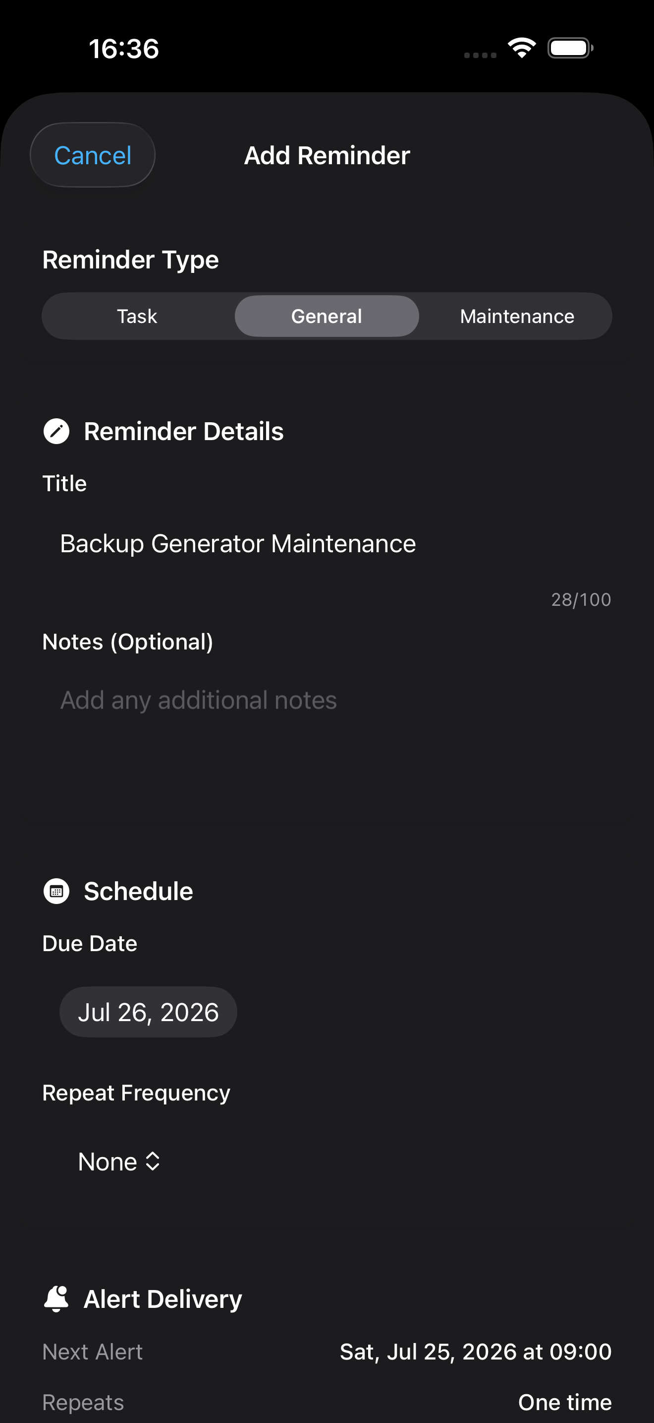 Maintainia screenshot 5