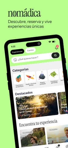 Nomádica iPhone screenshot