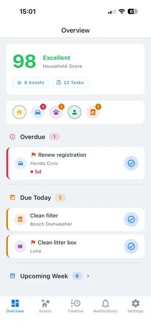 DueNext: Task Tracker screenshot 1