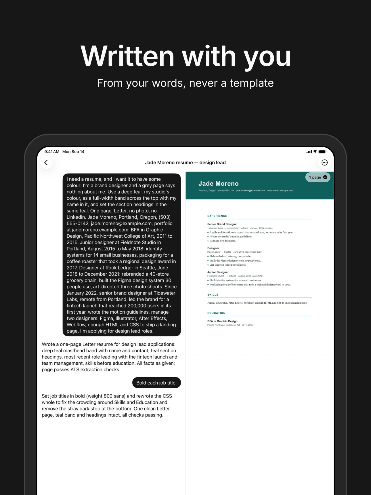 Screenshot 5 of Resumical: Resume Writer