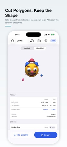 3D Simplify: USDZ Optimizer Screenshot 1 of 6