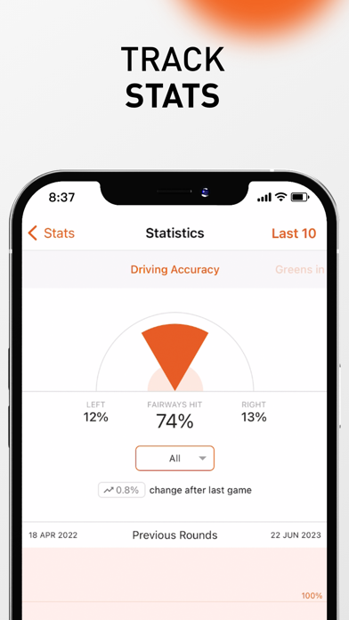 VPAR Golf GPS & Scorecard Screenshot