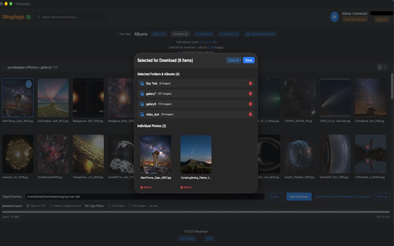 App screenshot